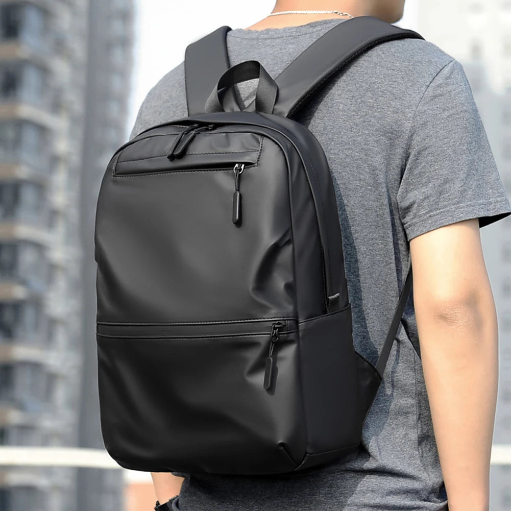 Men's Waterproof Business Laptop Backpack Large Capacity Bagpack Rucksack
