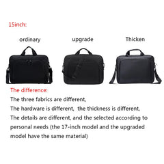 17 inch Laptop Bag Men's Briefcase Messenger Bag for Business Office Documents