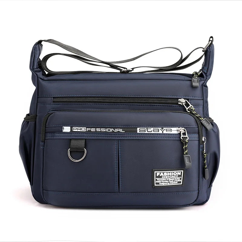 Men's Business Shoulder Casual Bags Waterproof Lightweight Travel Bags