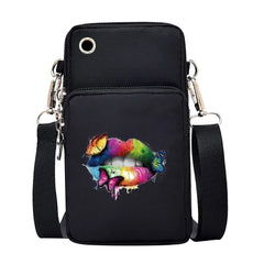 Mini Phone Bag Wallet Shoulder Bags Mouth Pattern