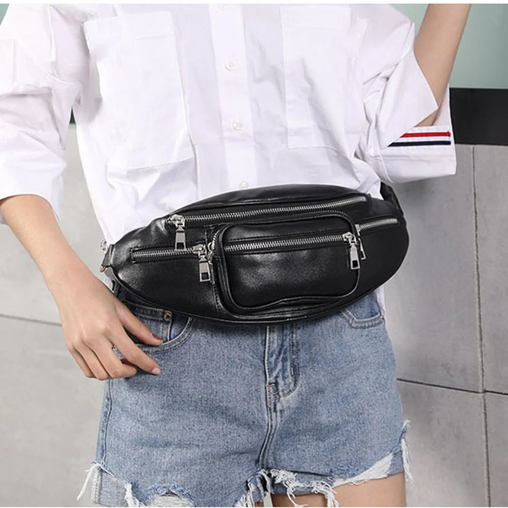 Women's Waterproof Waist Bag for Sports and Hiking