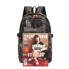 3pcs/set Junior Laptop Backpacks High Schoolbag Boys Men School Backpack