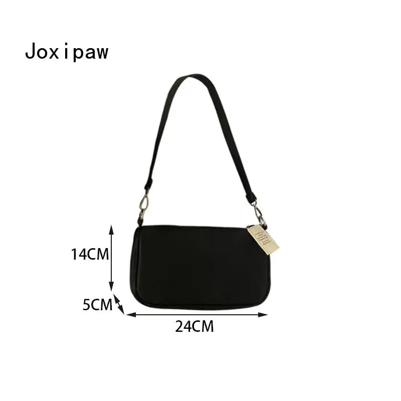 Acrylic Chain Large Capacity Shoulder Bag Vintage Casual