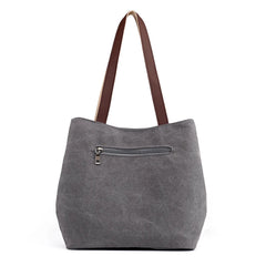 Casual Canvas Tote Shoulder Bag for Women
