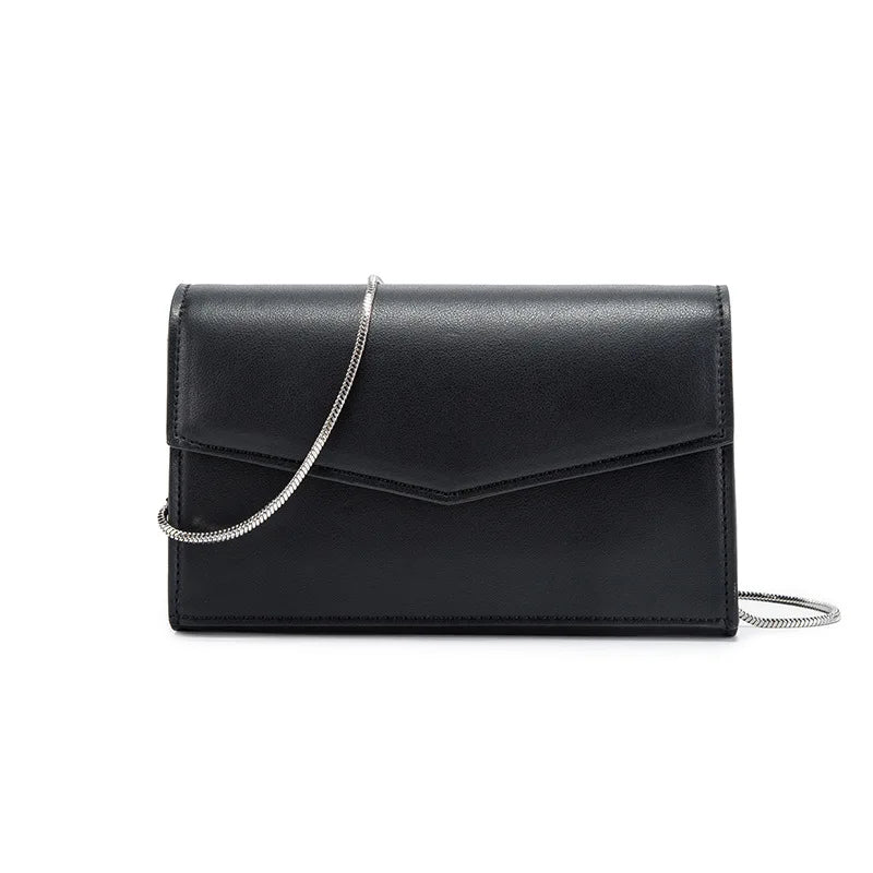 Small Square Messenger Bag with Chain Strap for Women