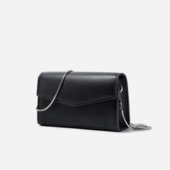 Small Square Messenger Bag with Chain Strap for Women