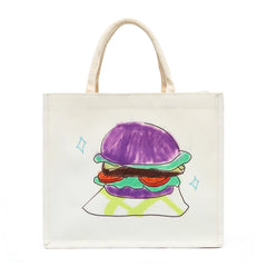 Cartoon Canvas Candy Urban Shoulder Messenger Ladies Handbags
