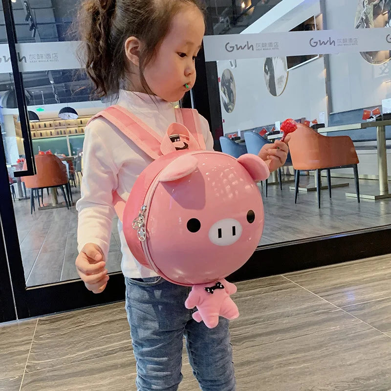 Kids Cartoon Backpack Eggshell Bag Kindergarten Schoolbag