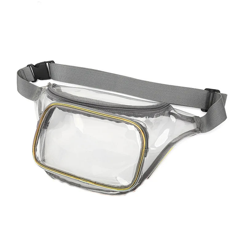Outdoor Sports Fanny Pack for Women PVC Waist Pack