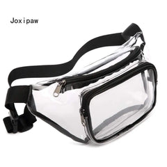 Outdoor Sports Fanny Pack for Women PVC Waist Pack