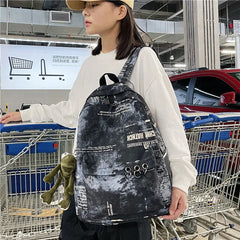 College Student Schoolbag Large-capacity Camouflage Backpack