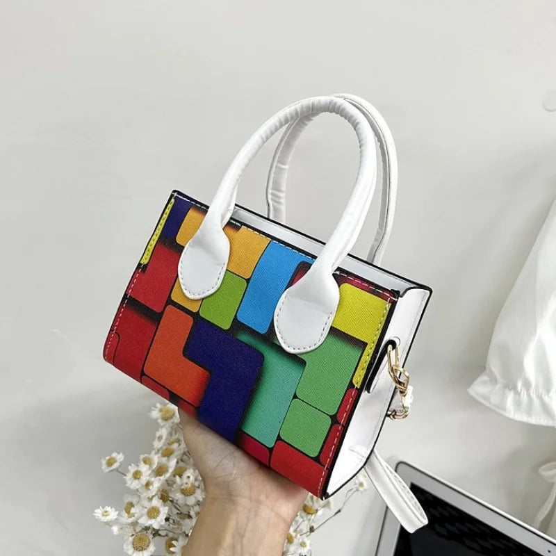Casual Geometric Shoulder Bag Crossbody Bag
