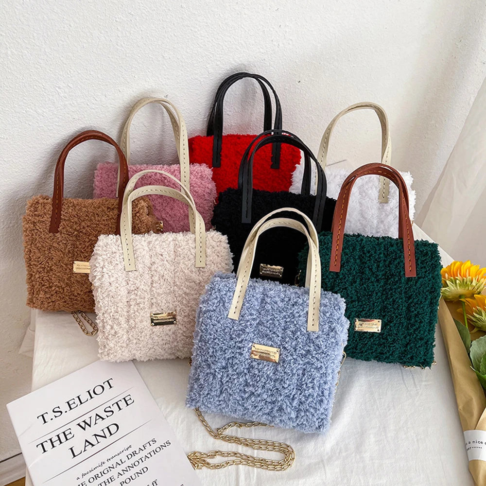 DIY Fleece Shoulder Bag Crossbody Soft Material Kit