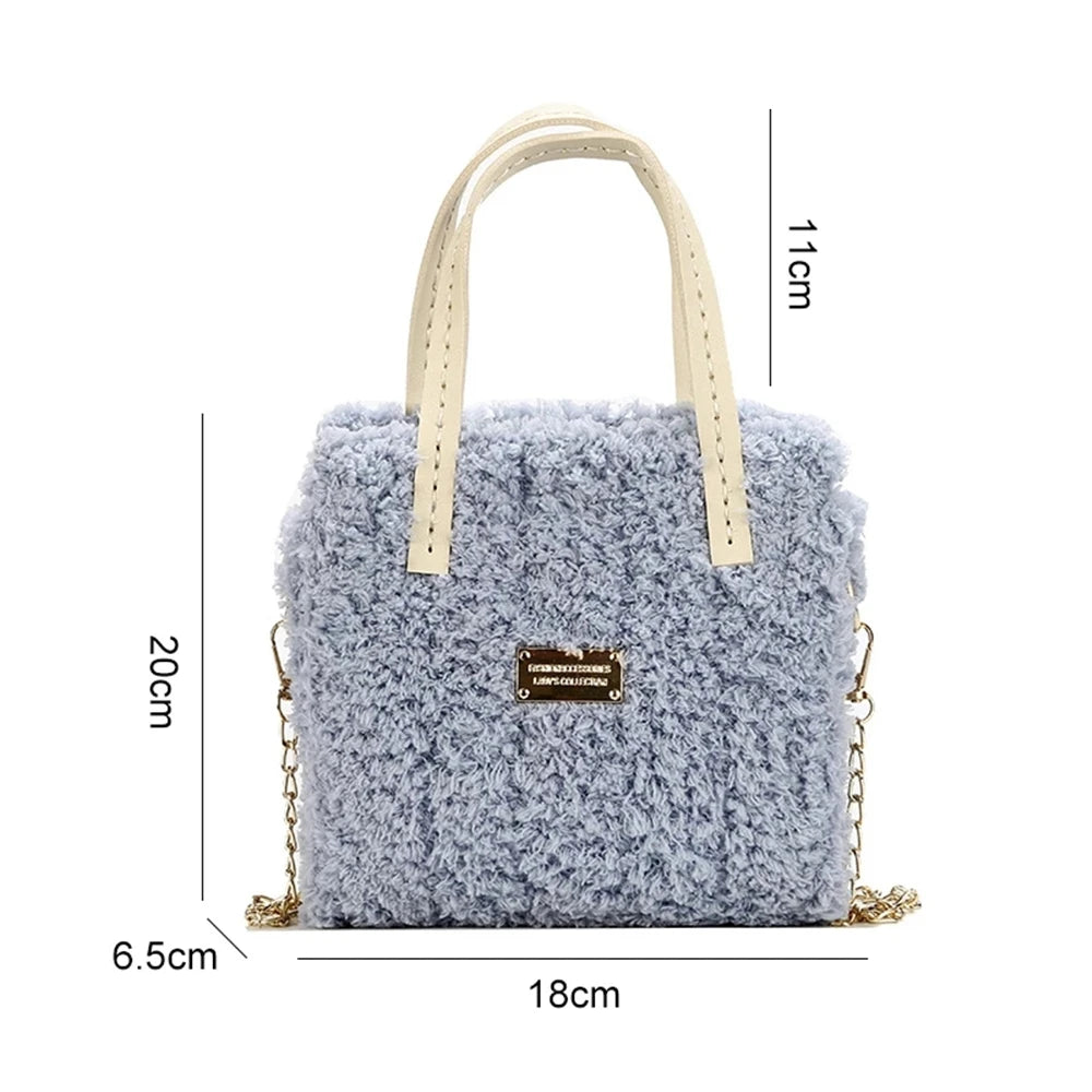 DIY Fleece Shoulder Bag Crossbody Soft Material Kit