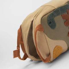 Dinosaur Embroidery Kids Backpack Kindergarten Cartoon Bag