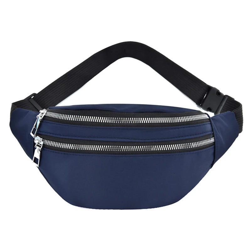 Women's Waterproof Waist Bag Fanny Pack Travel Crossbody Chest Bag