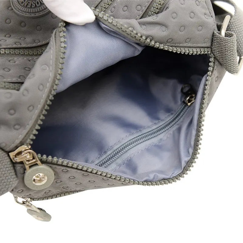 DOT Bag Large Capacity Female Bag Leisure Solid Fresh Small Bag Shoulder Messeng