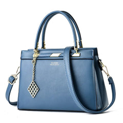 Retro Embroidery Shoulder Bag Large Capacity PU