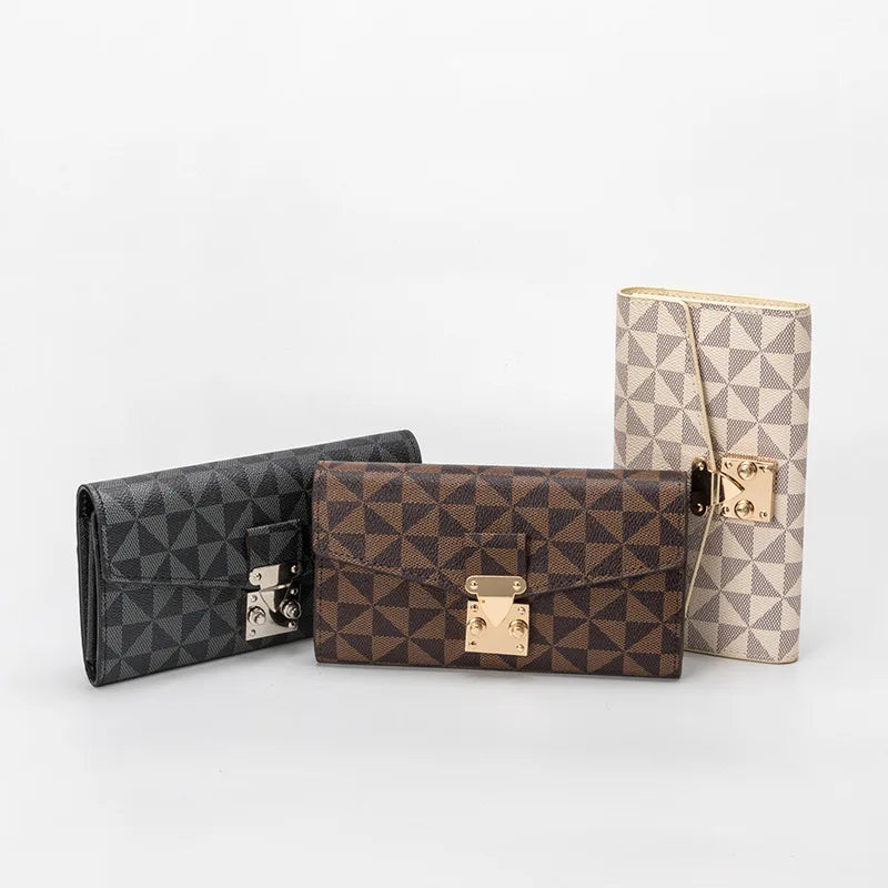 Antimagnetic Long Zipper Wallet For Women