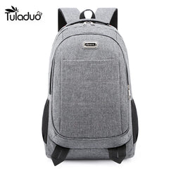 Waterproof Laptop Business Backpack with USB Charging