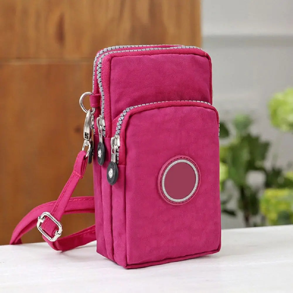 Multicolor Crossbody Phone Shoulder Bag Pouch Case Belt Ha