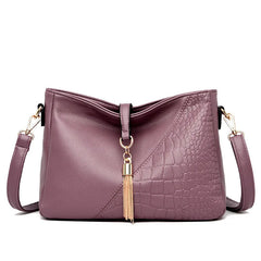 Tassel Women Handbags Leather Shoulder Bags