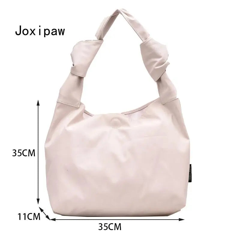 Vintage Multifunctional Tote Bag for Women - Large Capacity Shoulder Bag