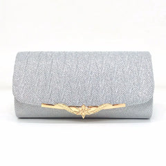 Glitter Evening Bag for Women Wedding Clutch Handbag with Chain Shoulder Strap