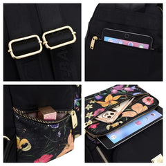 Women Nylon Backpacks Shoulder Bags Female Backpack Ladies Travel Backpack