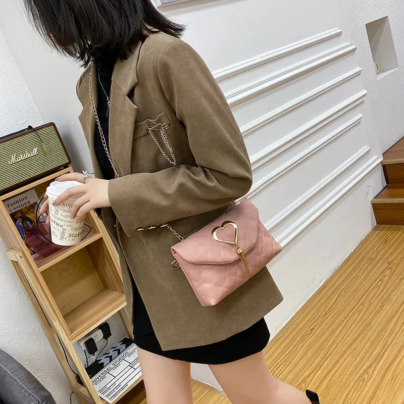 Women's Leather Embroidered Crossbody Bag Small Messenger Handbag