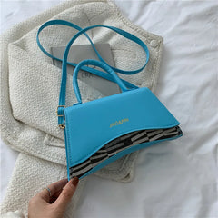 Patchwork Messenger Bags All-match Shoulder Bag