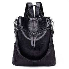 Wild Travel Leather Backpack Women's Bag