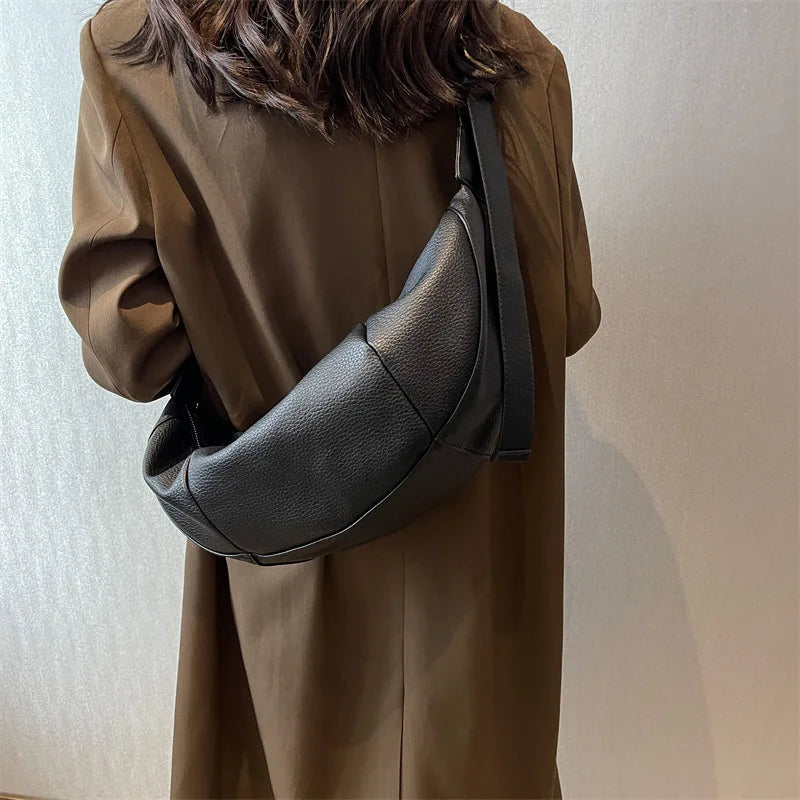 Retro Shoulder Bag Large-Capacity Crossbody Women's Bag