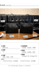 Women's PU Leather Shoulder Bag Big Capacity Tote Bag