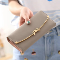 Ladies Long Buckle Wallet Multifunction Clutch Women