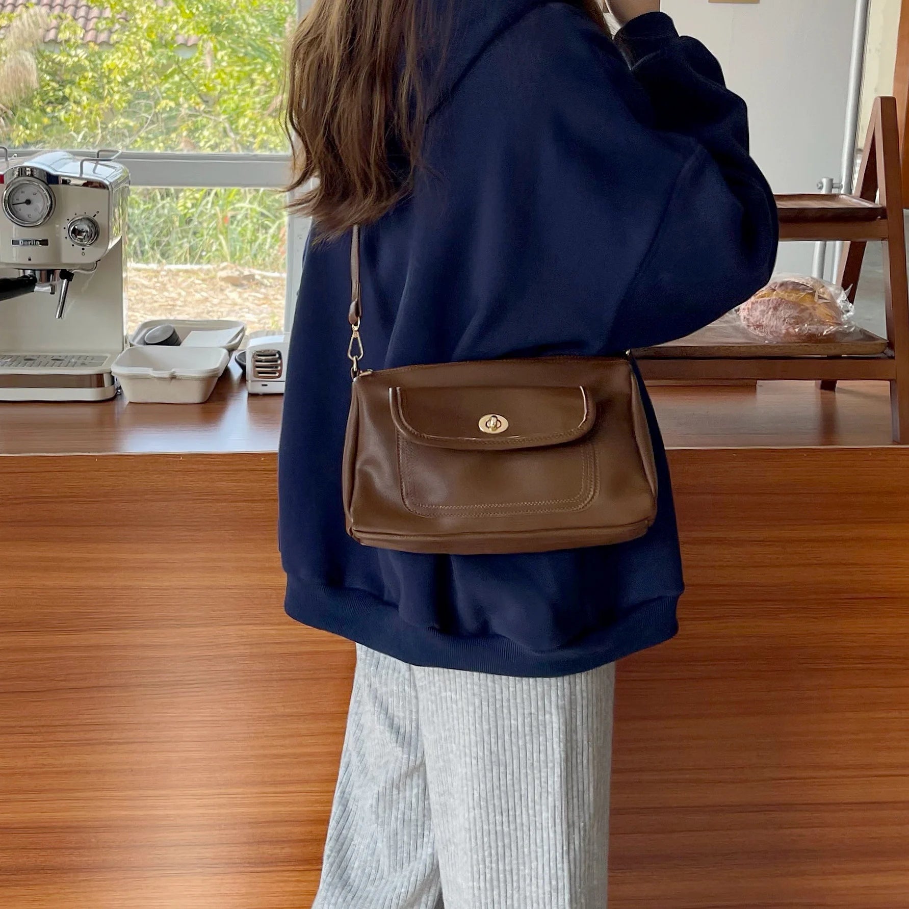 Small Pillow Shoulder Bag Tote Crossbody High Inclined Handbags