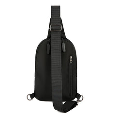 Men's Belt Bag Charging Chest Bag Travel Bag Multi-function Messenger Bag Pocket
