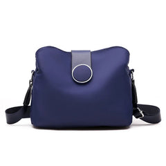 Multi-layer Nylon Shoulder Messenger Bag for Women