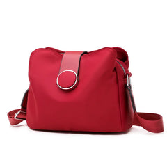 Multi-layer Nylon Shoulder Messenger Bag for Women