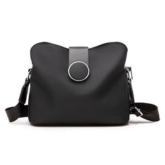 Multi-layer Nylon Shoulder Messenger Bag for Women