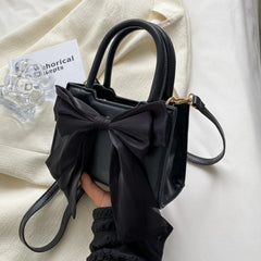 Net Red Small Square Bag Women's Bag Casual Bow Small Square Bag