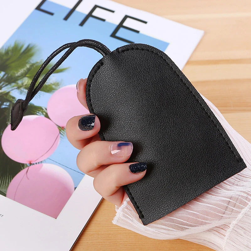 Vintage Leather Cartoon Key Bag Cover Organizer Handbag