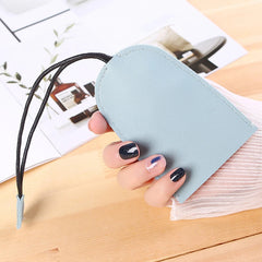 Vintage Leather Cartoon Key Bag Cover Organizer Handbag