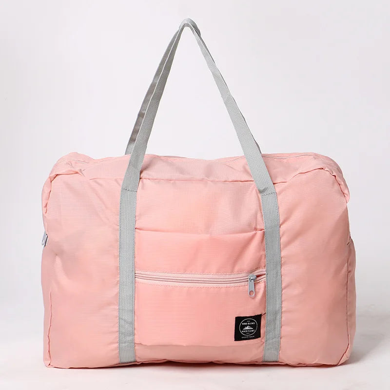 Nylon Foldable Travel Bags Unisex Large Capacity