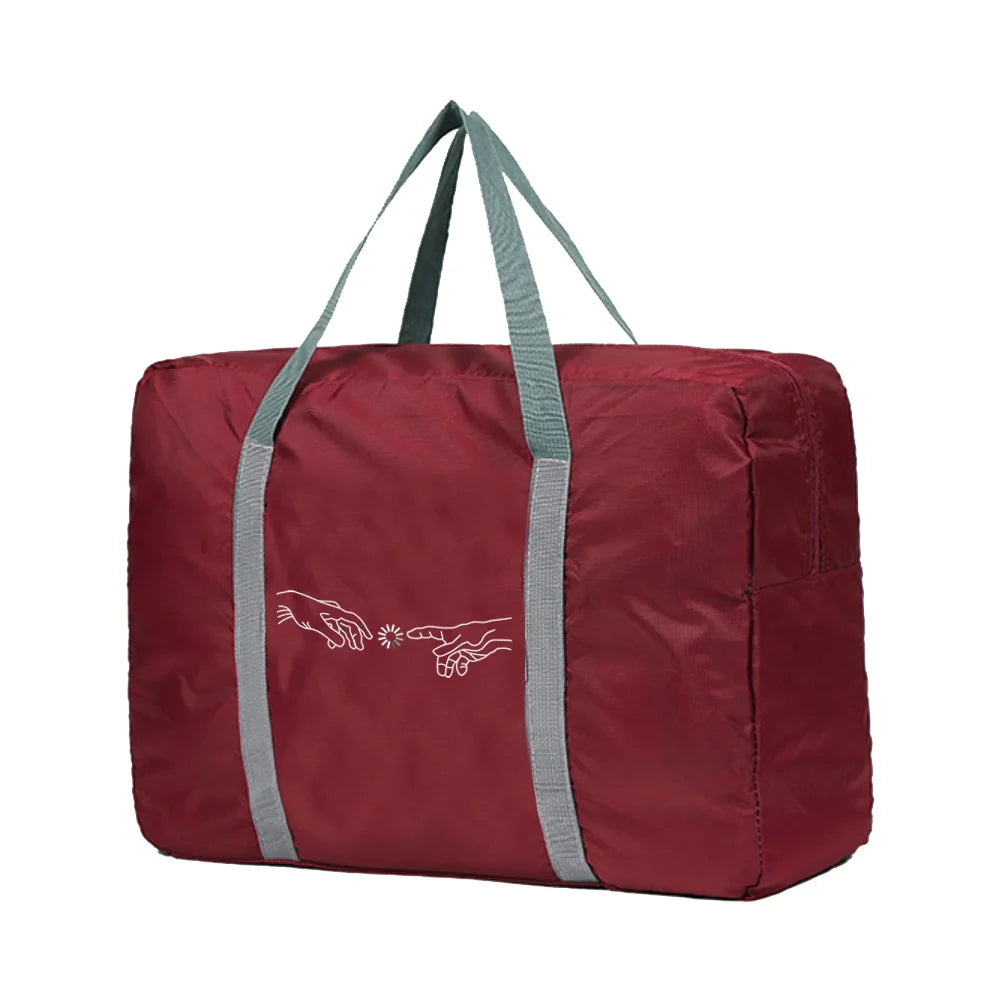 Foldable Travel Bag Unisex Large Capacity Luggage Bag