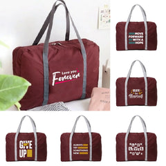 Nylon Travel Bags Unisex Large Capacity Luggage Bag Handbags Waterproof