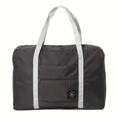 Foldable Nylon Travel Bags Unisex Large Capacity Luggage