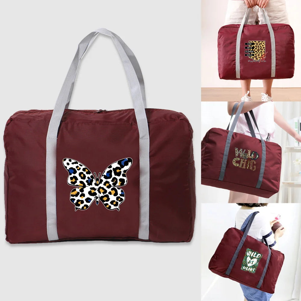 Foldable Travel Bags Large Capacity Luggage Waterproof Handbags