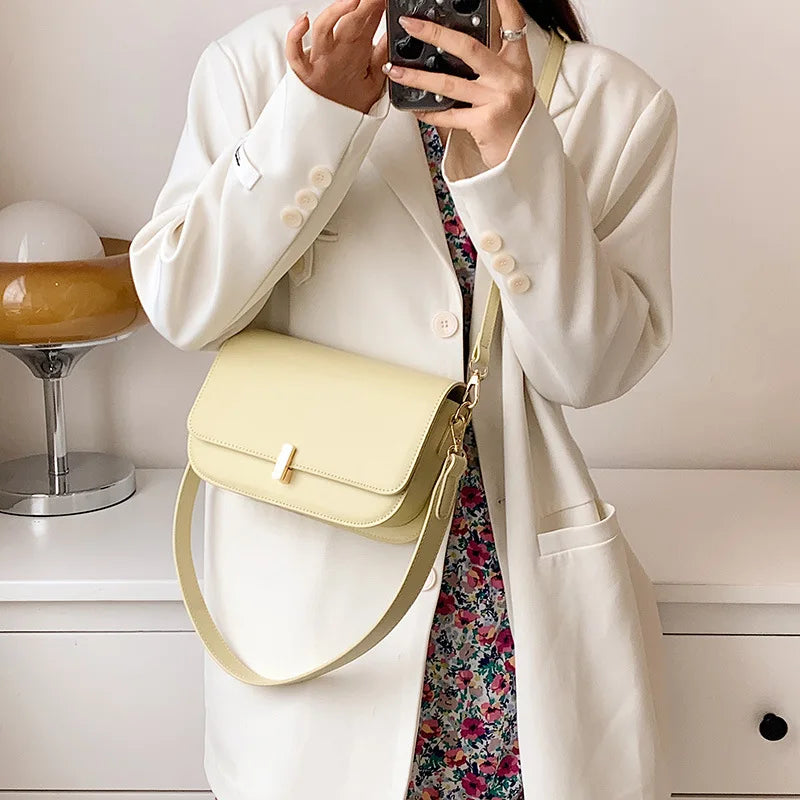High-end Women's PU Shoulder Bag Small Square Bag