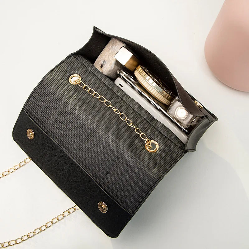 PU Leather Shoulder Bags for Women Rhomboid Crossbody Summer Handbags